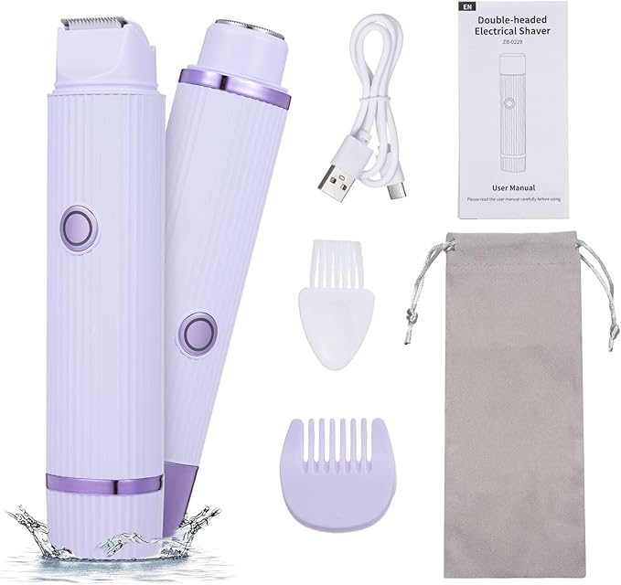 2 in 1 Women Body Shaver